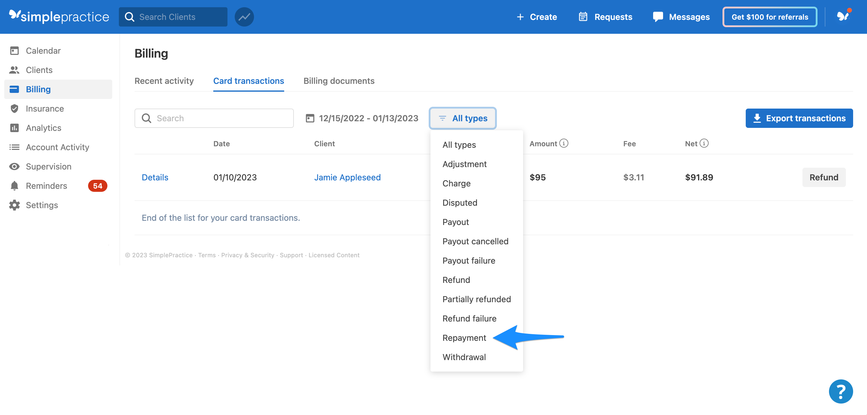 How To Get A Simple Practice Refund Instantly Stripe Method - z5m8xc9