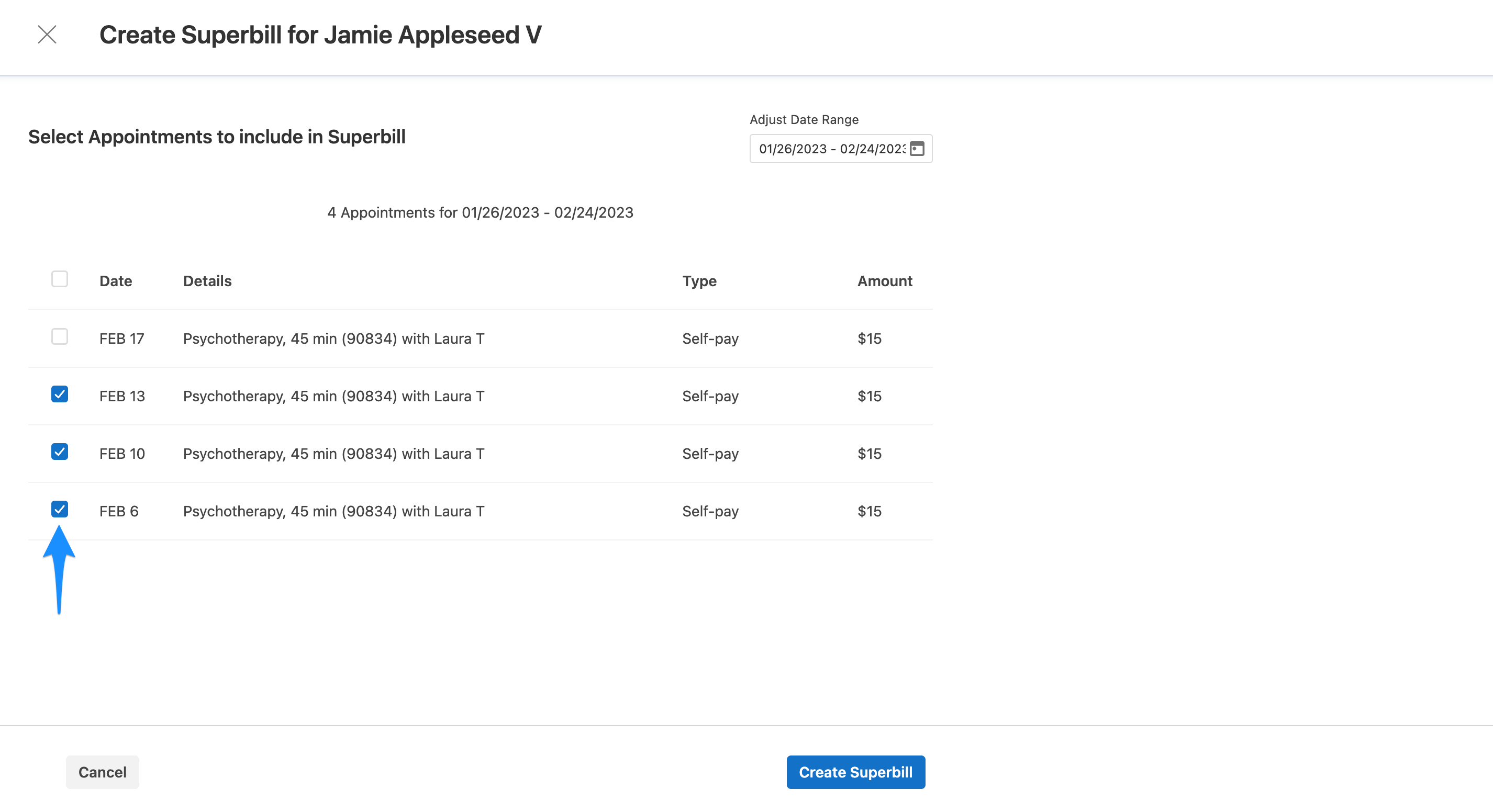 servicedatecheckbox.simplepractice.createsuperbills.png