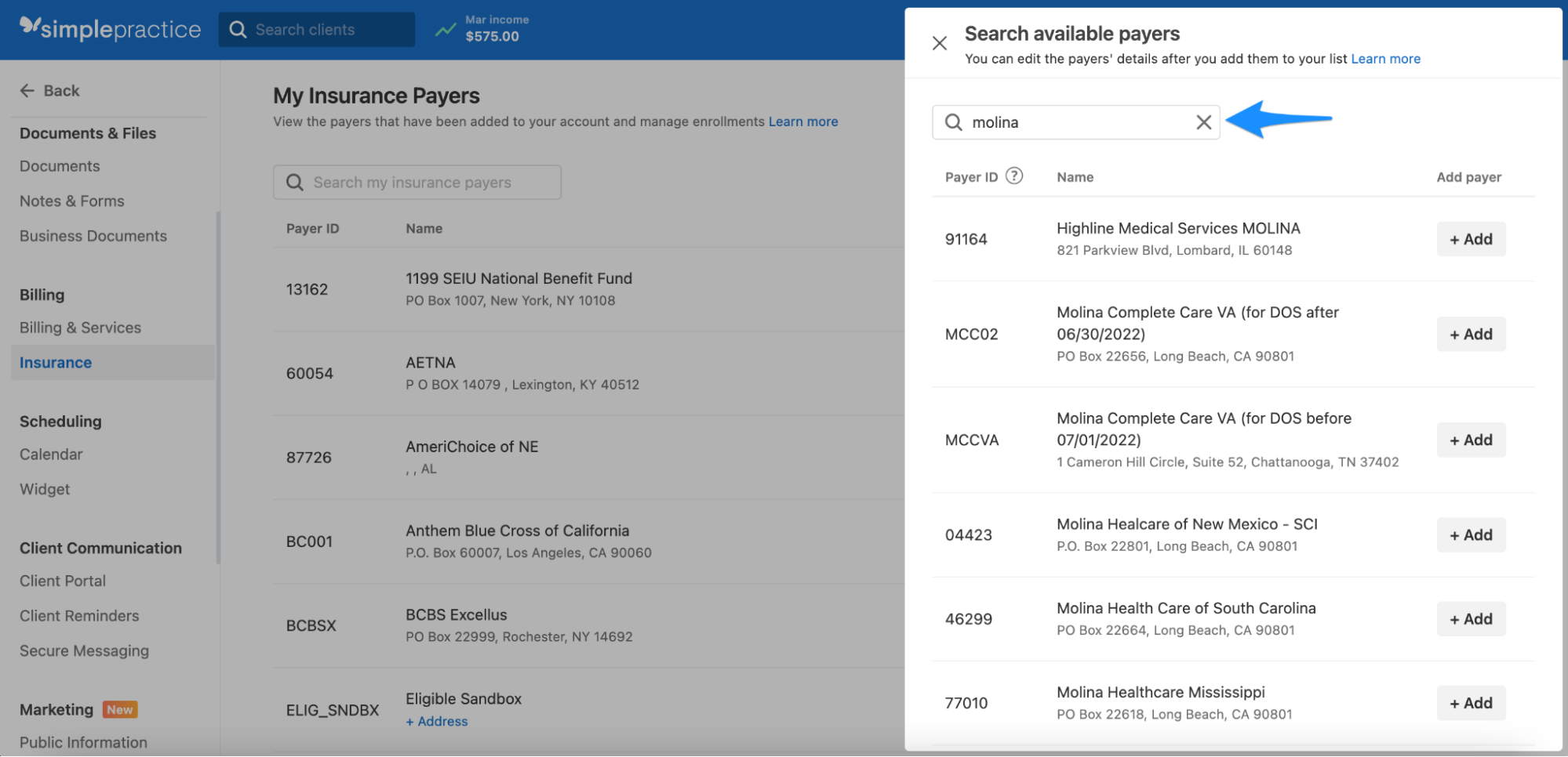 searchpayermolina.simplepractice.insurance.png