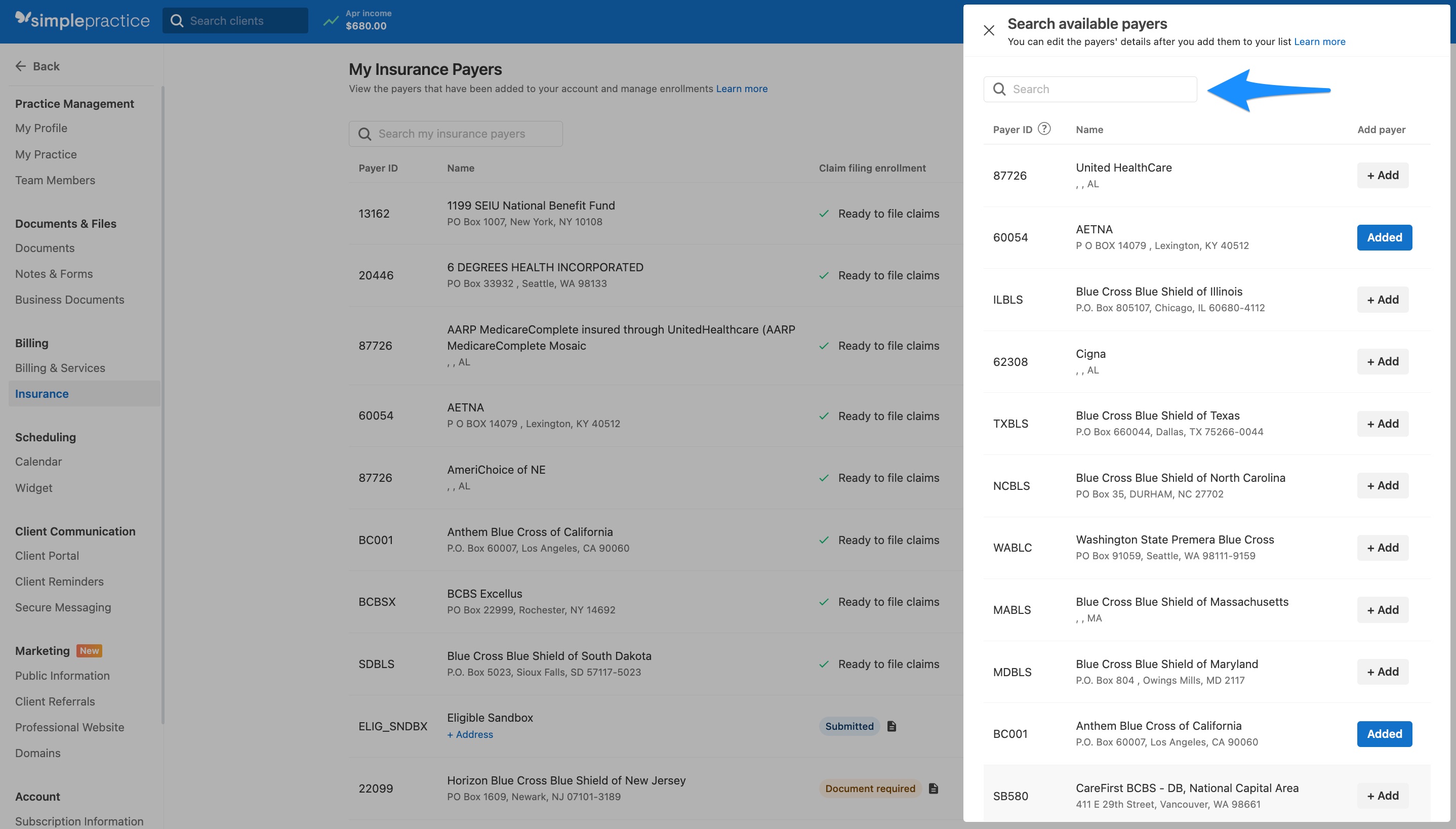 searchavailablepayers.simplepractice.enrollments.jpg