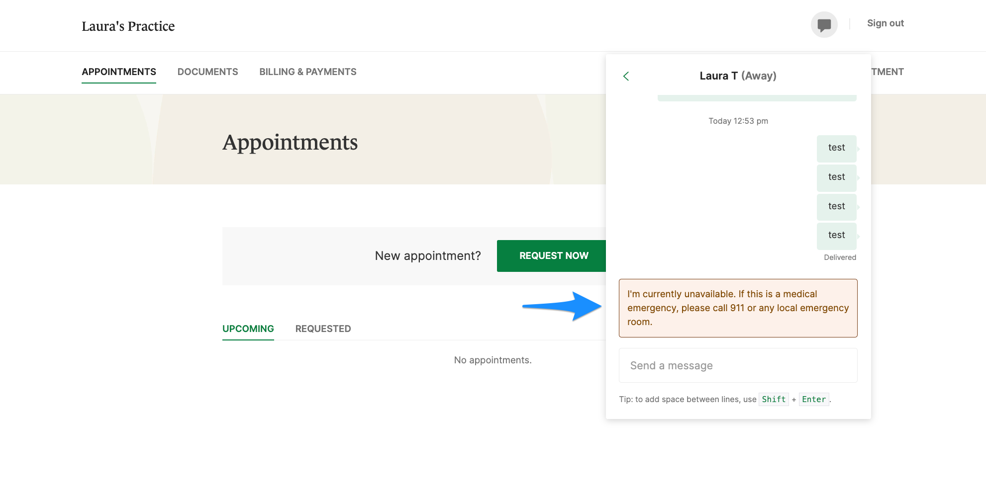 clientportal.simplepractice.awaymessage.png