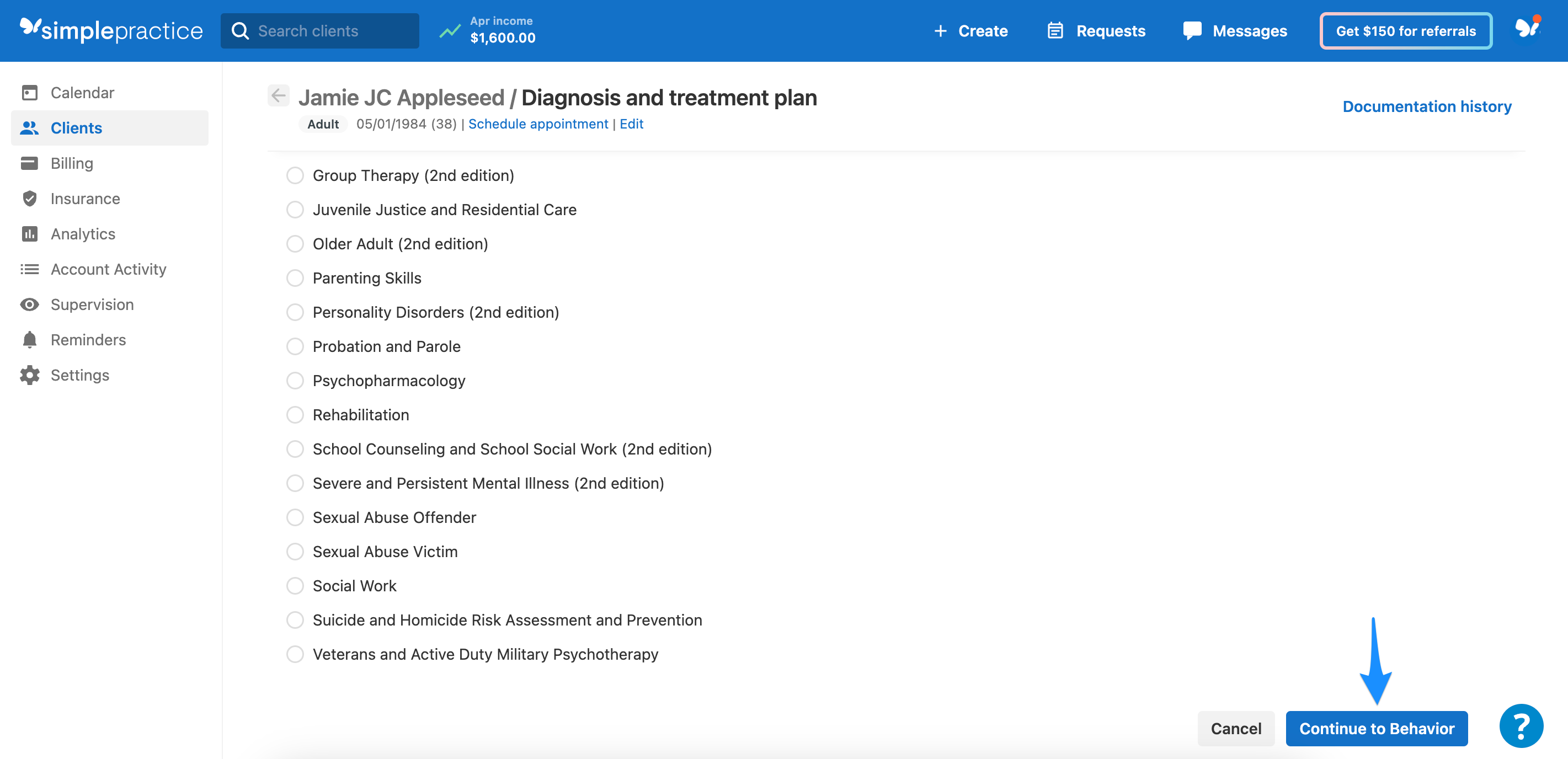 Using Wiley Treatment Planners – SimplePractice Support