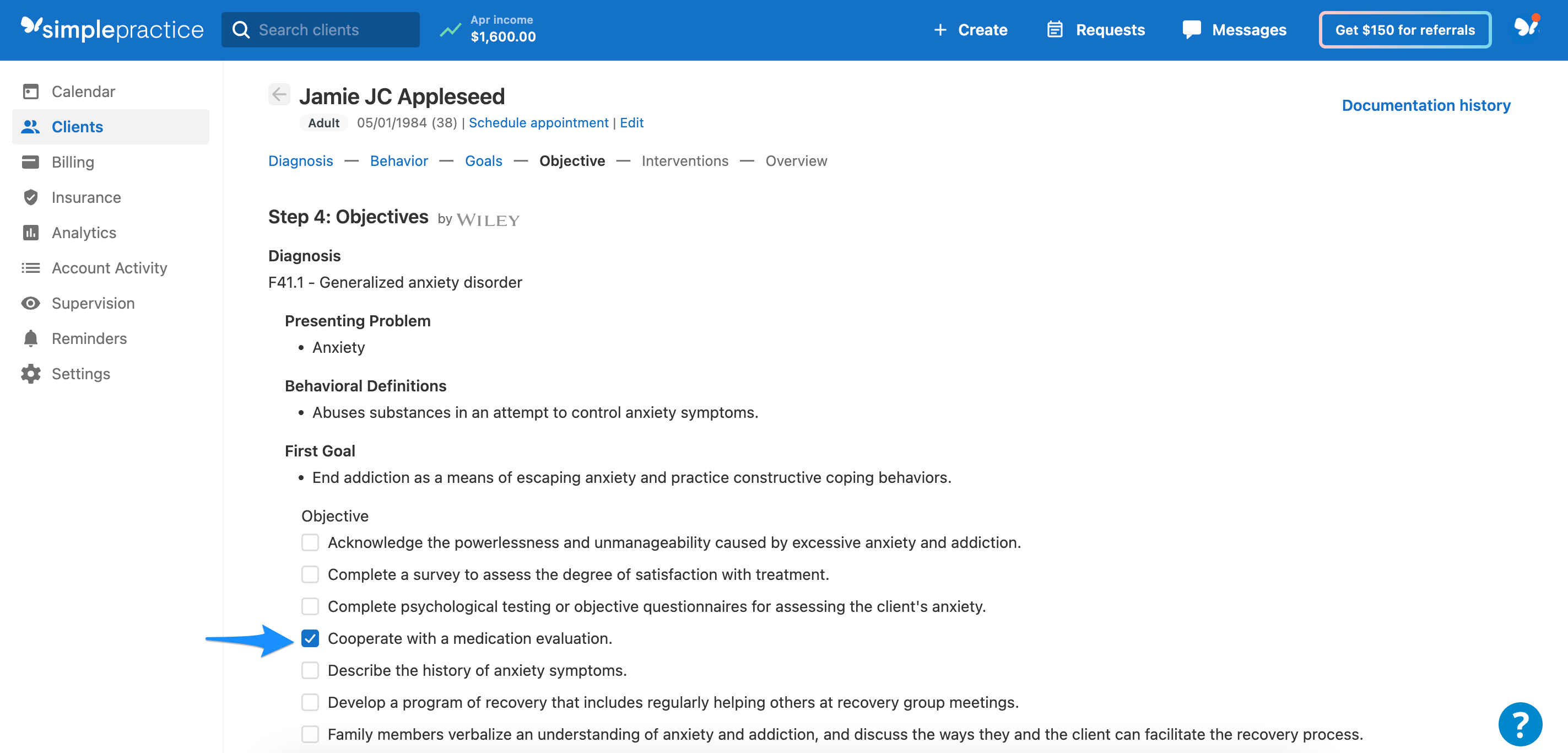 Using Wiley Treatment Planners – SimplePractice Support