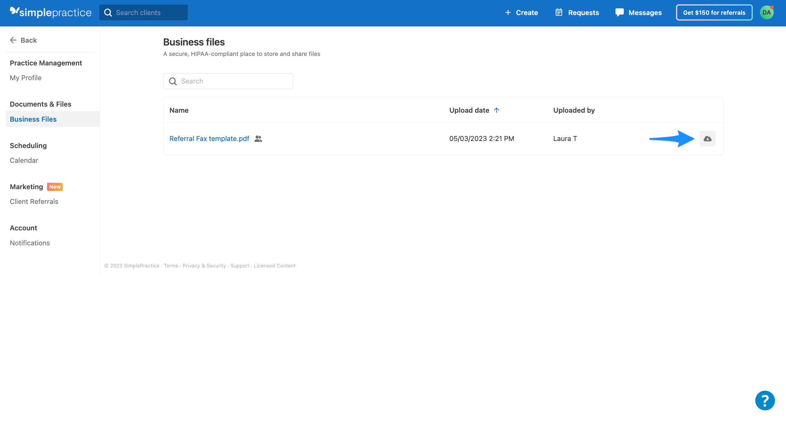 downloadclinician.simplepractice.businessfiles.png