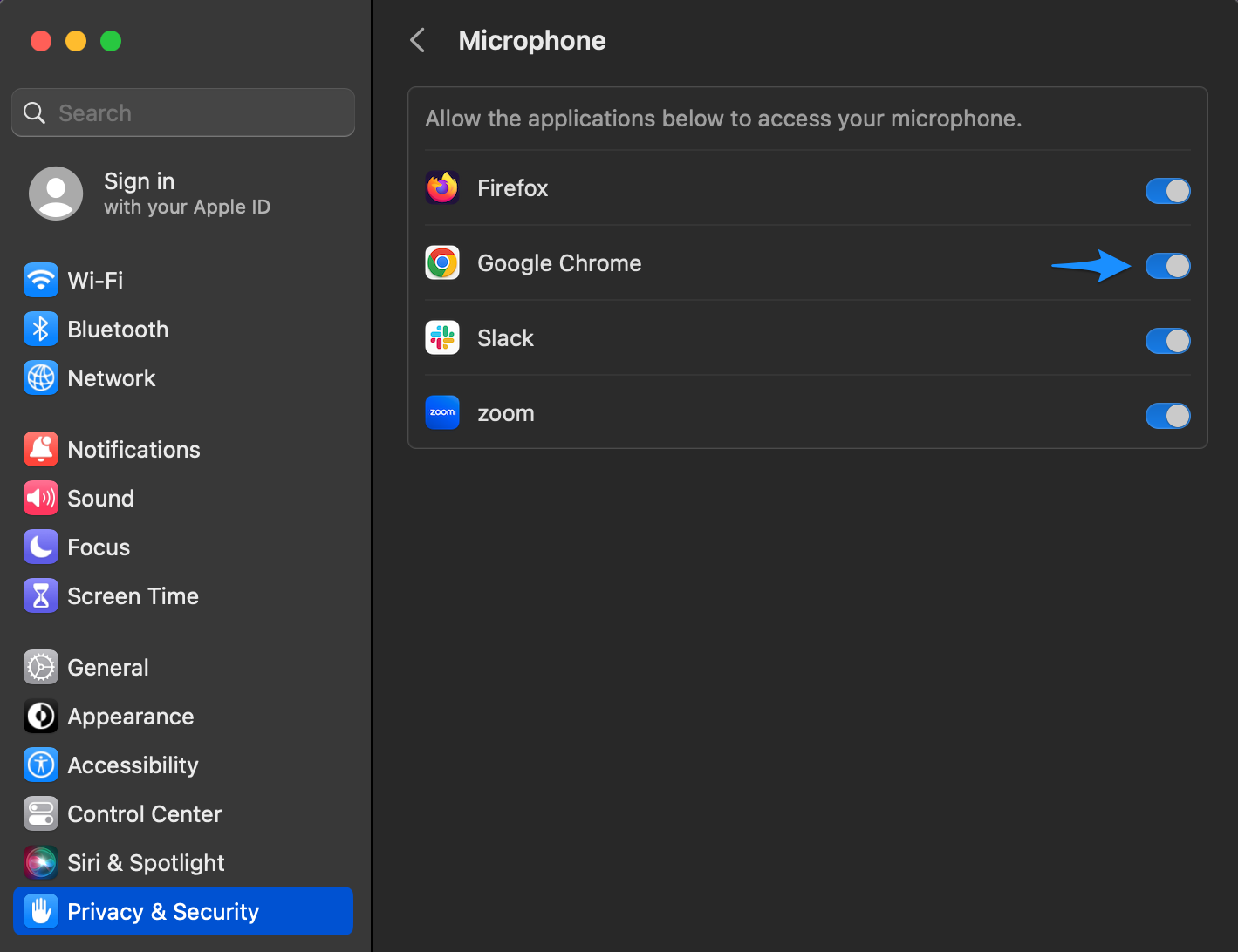 enablechromemic.simplepractice.systemsettings.png