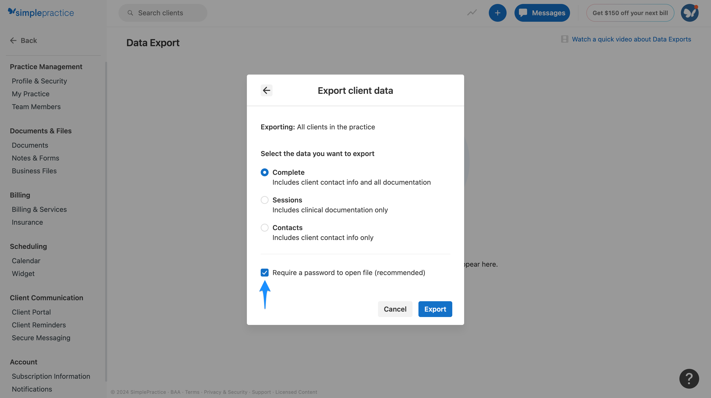 To Export More Data Upgrade To A Business Subscription Plan. www