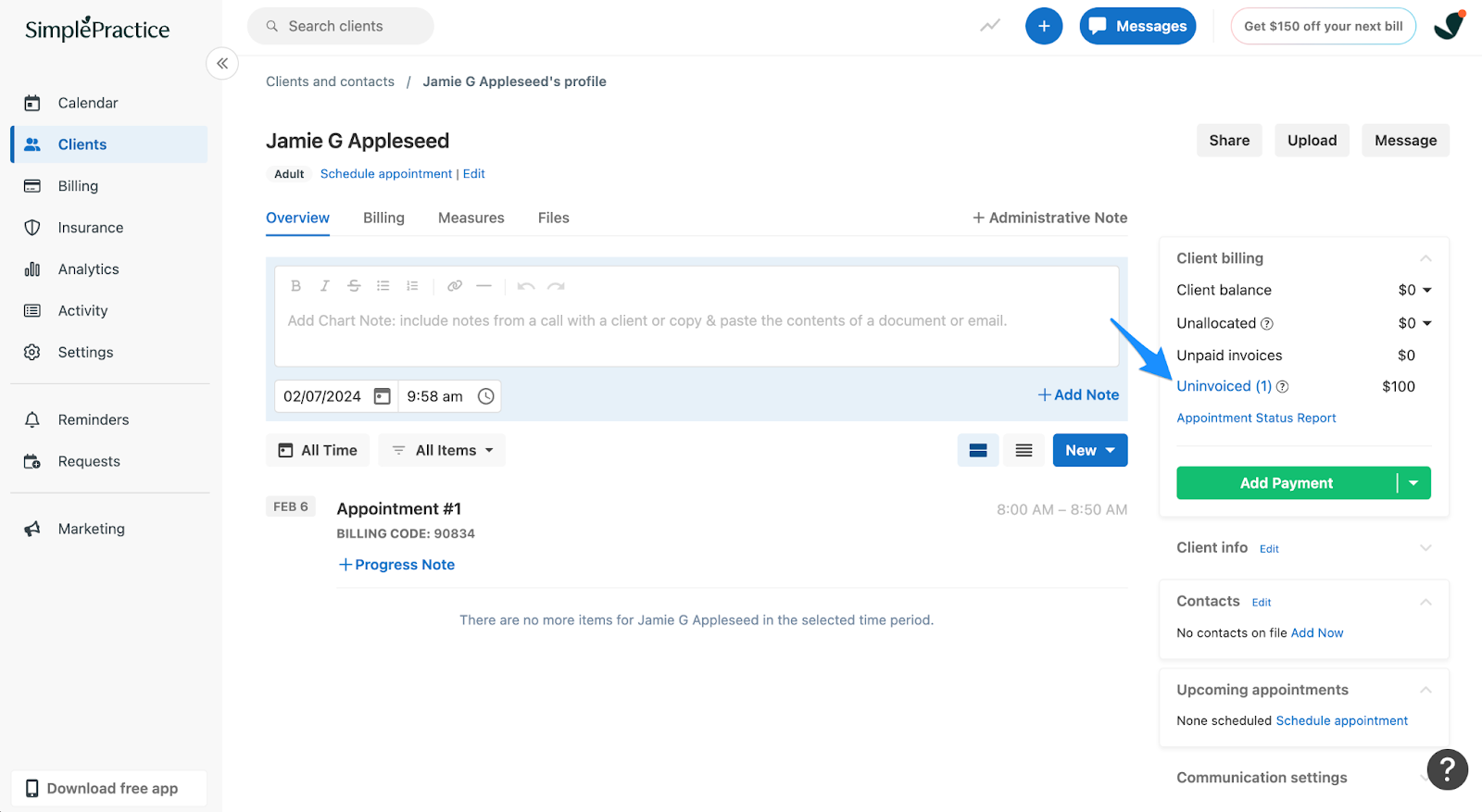 uninvoiced.simplepractice.clientoverview.png