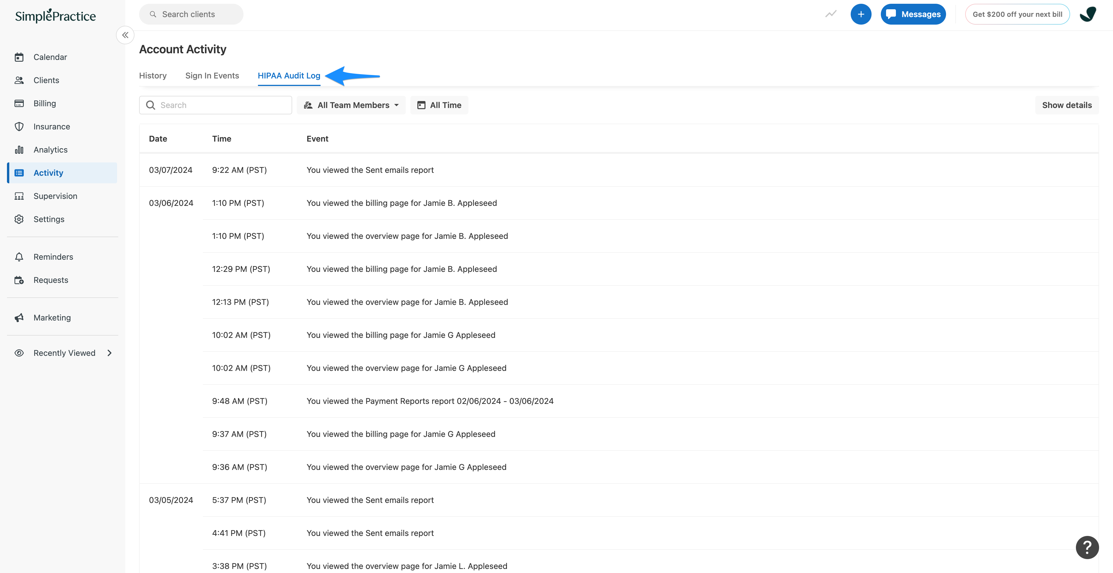hipaaauditlog.simplepractice.accountactivity.png