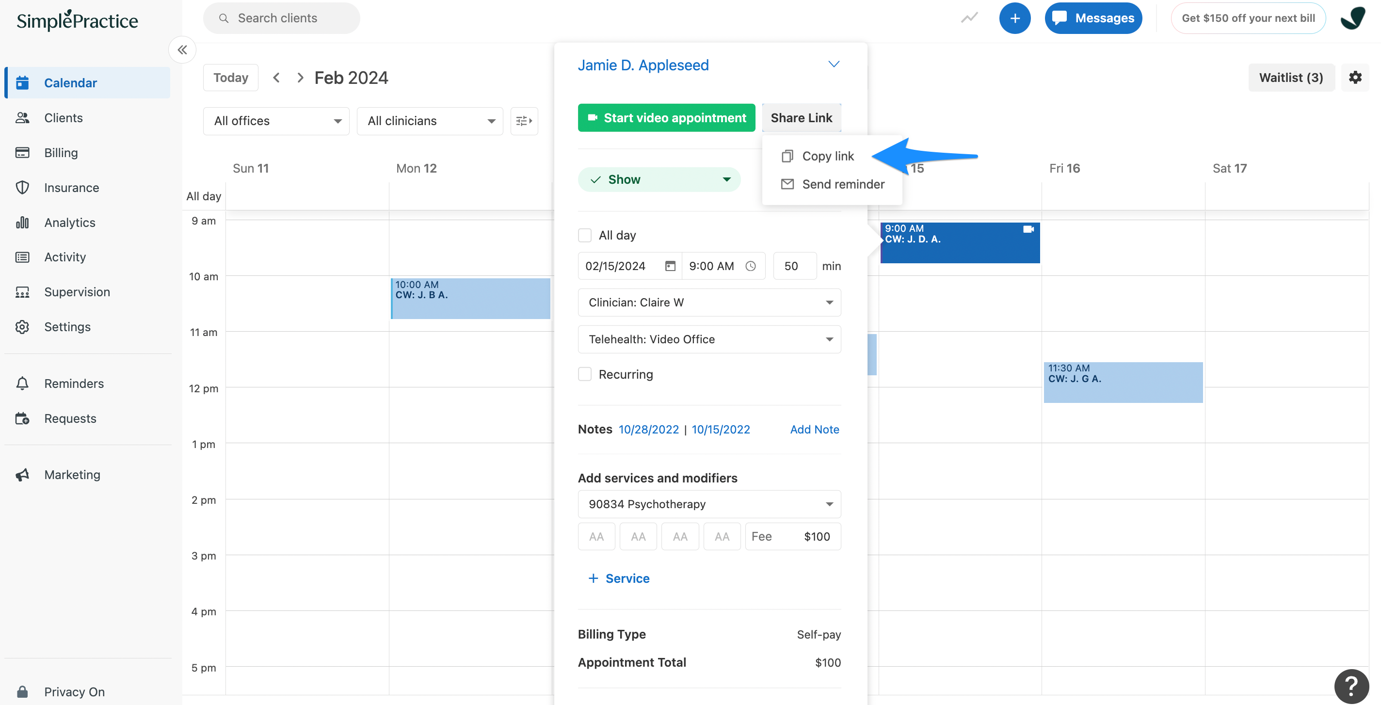Getting started with Telehealth – SimplePractice Support