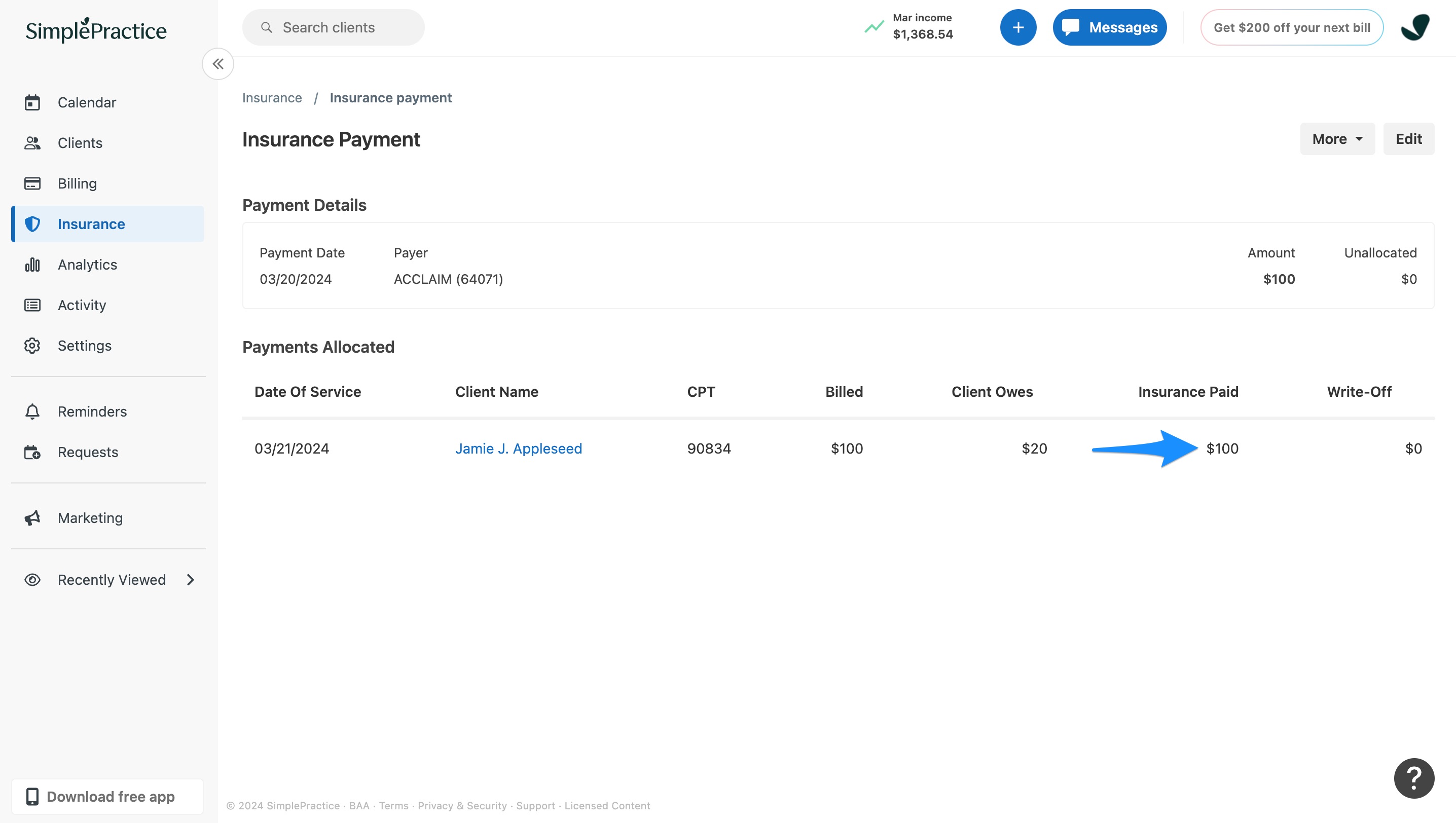 insurancepaid.simplepractice.insurancepayment.jpg