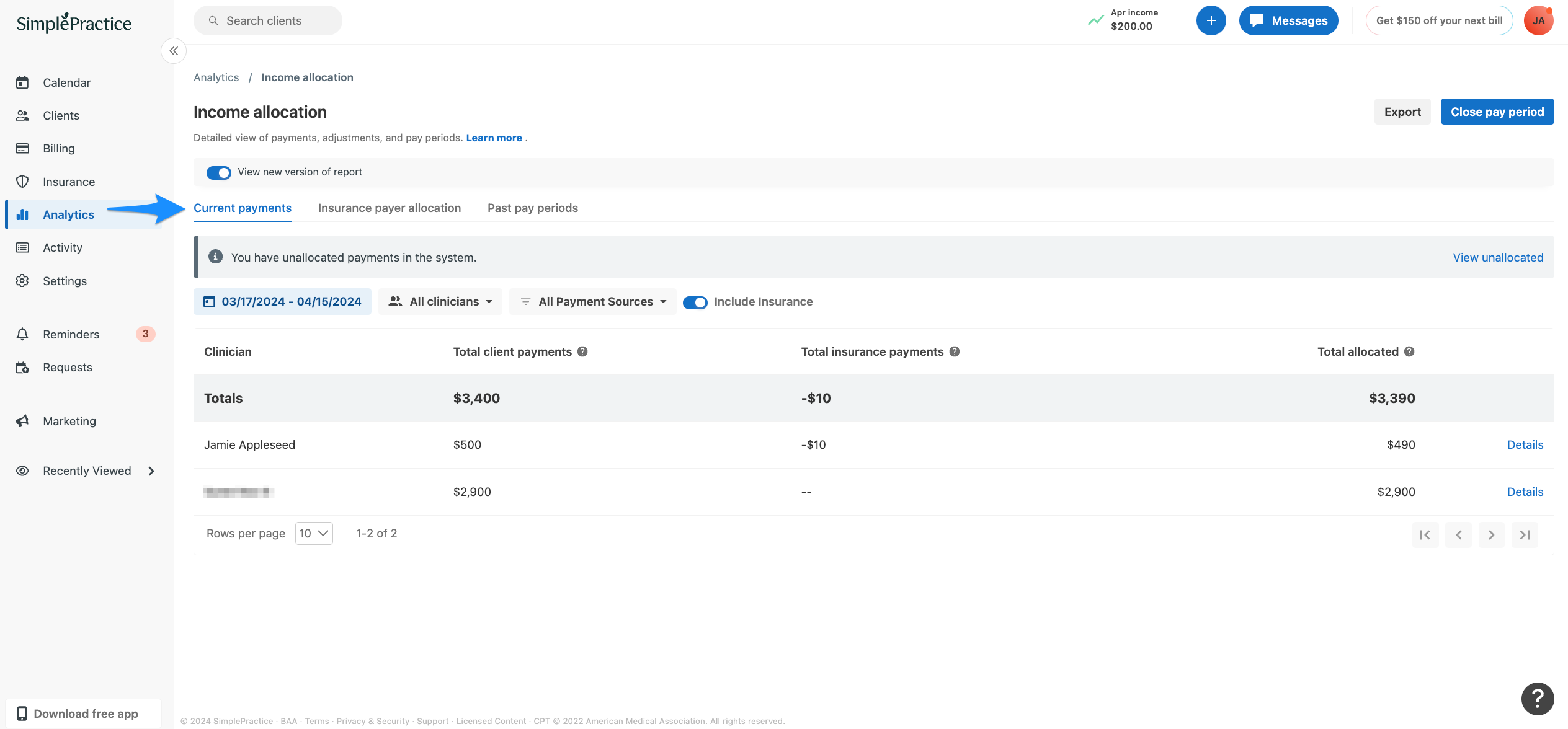currentpaymentstab.simplepractice.incomeallocation.png