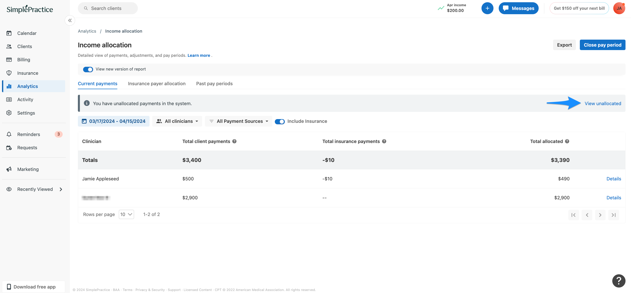 viewunallocated.simplepractice.incomeallocation.png