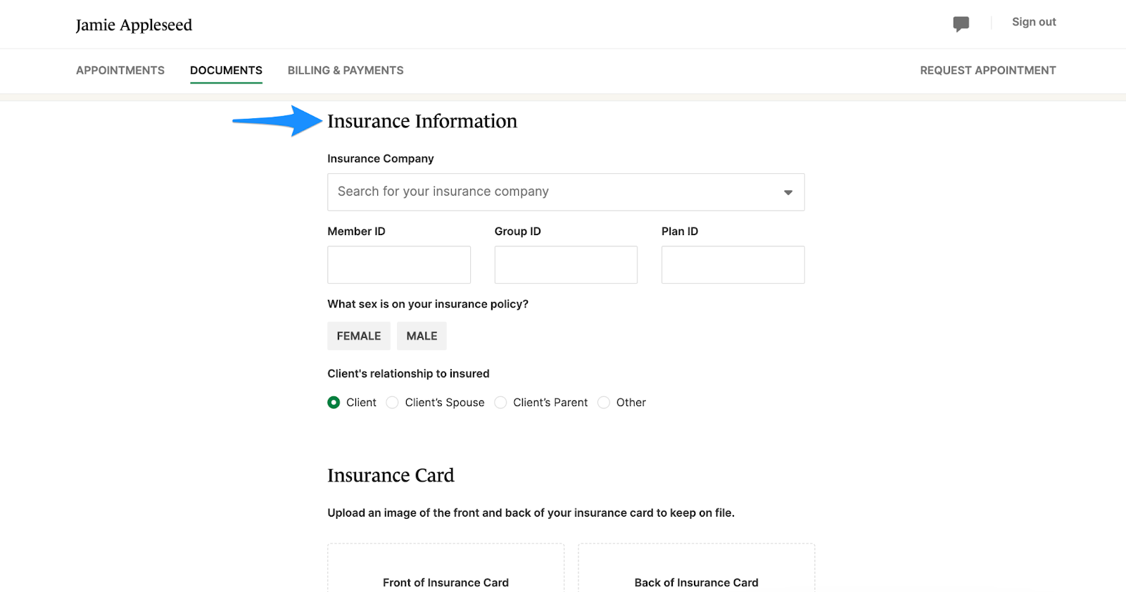 insuranceinformation.clientportal.demographicsform.png