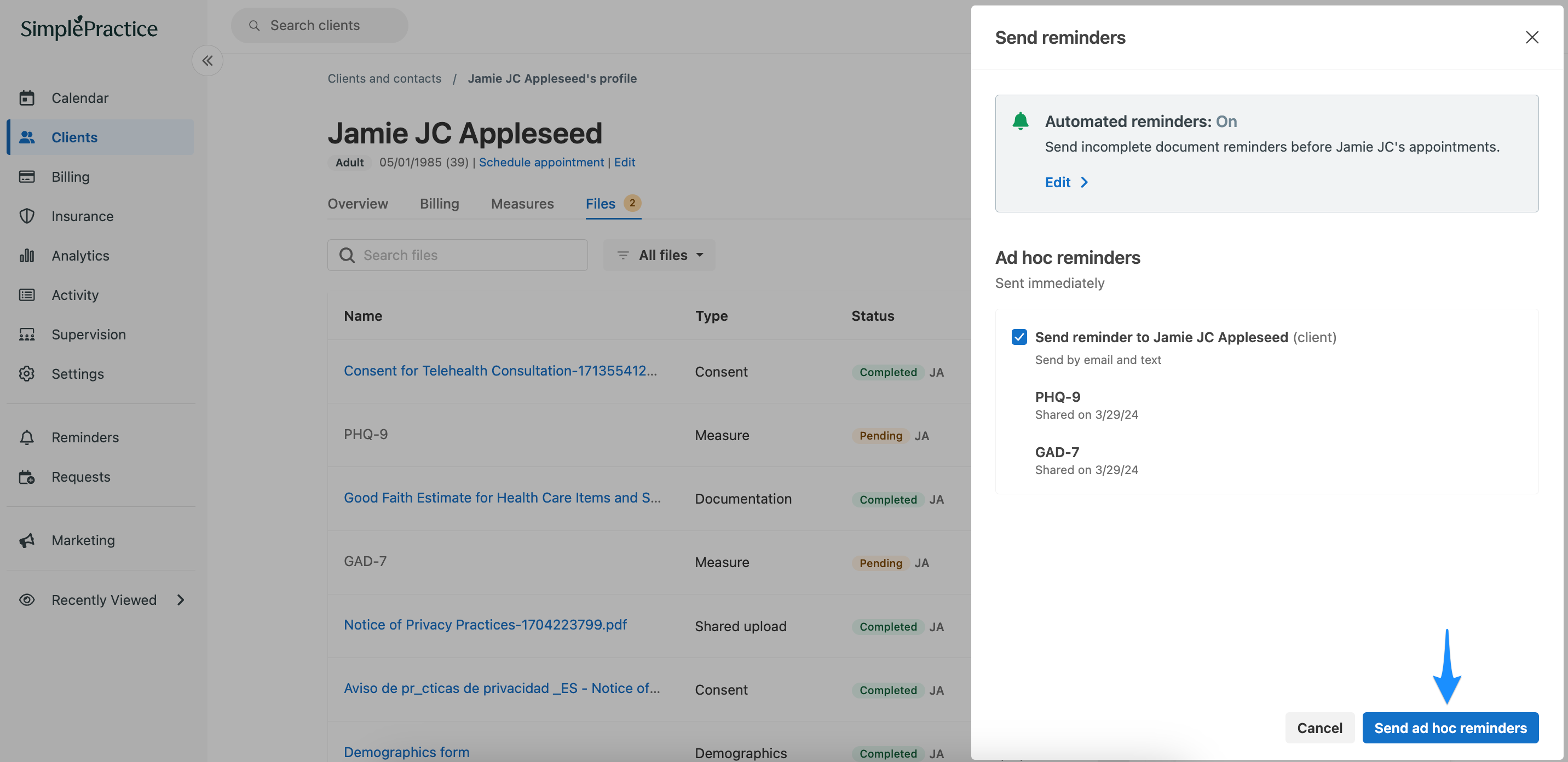sendadhoc.simplepractice.reminders.png