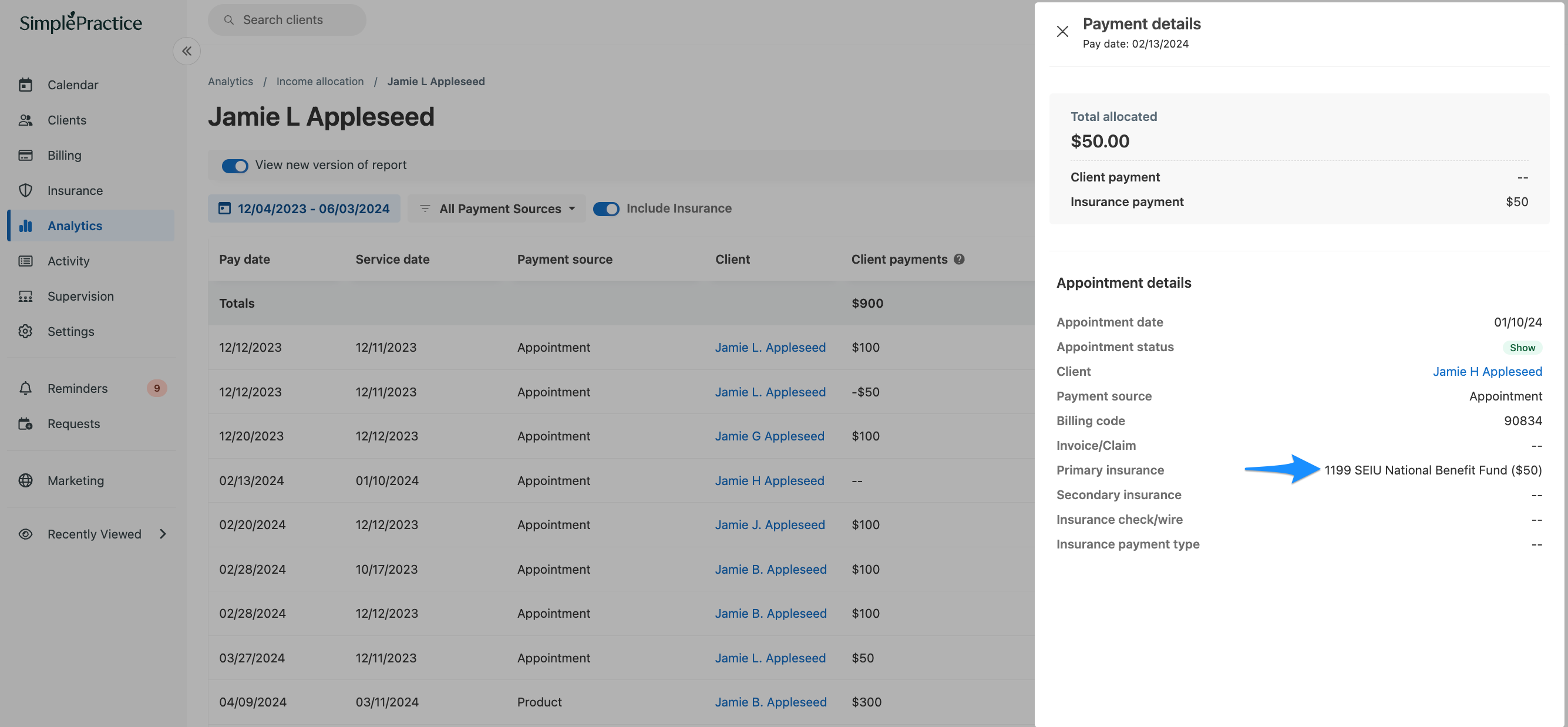 paymentdetailsflyout.simplepractice.incomeallocation.png