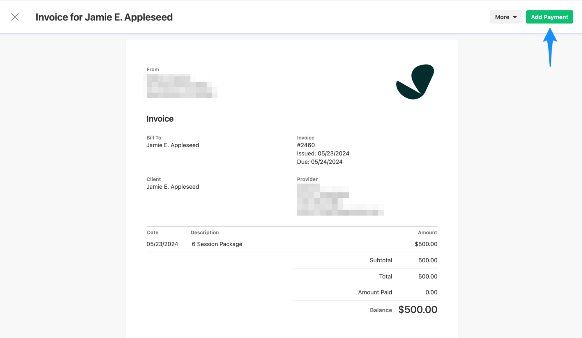 addpaymentforpackage.simplepractice.billing.png