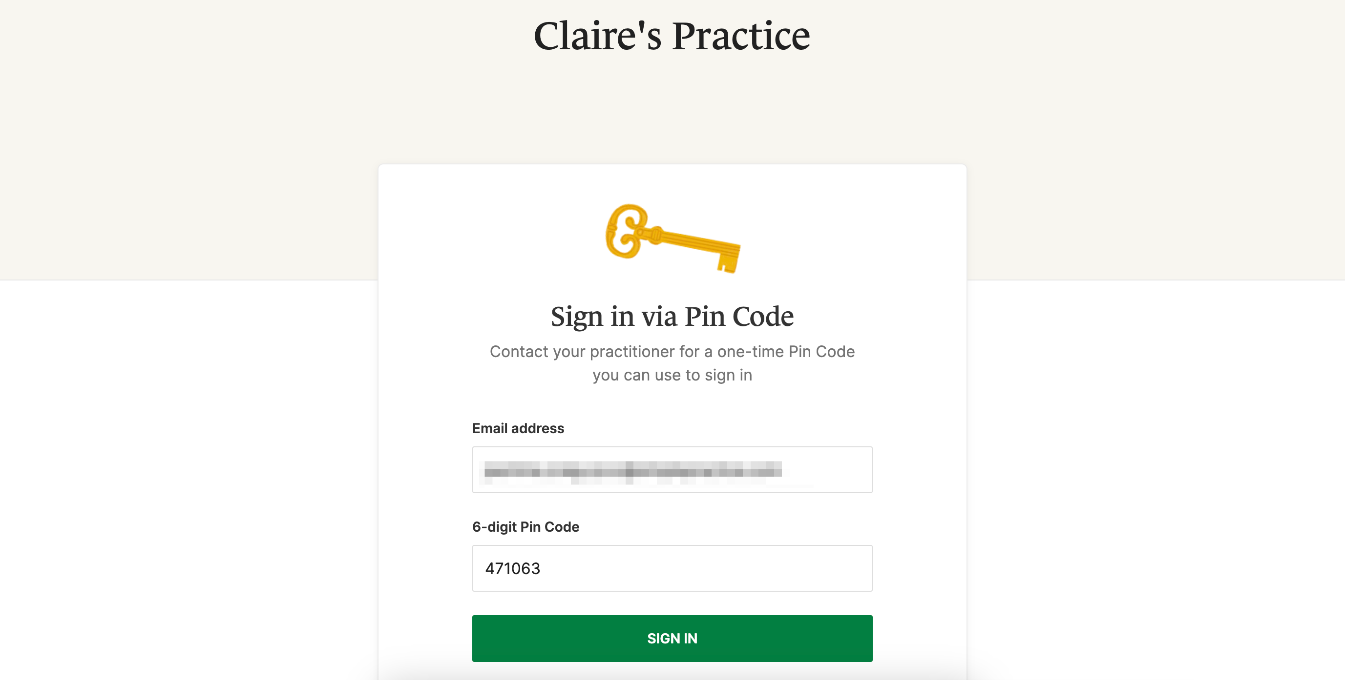 Assisting clients with signing in to the Client Portal 