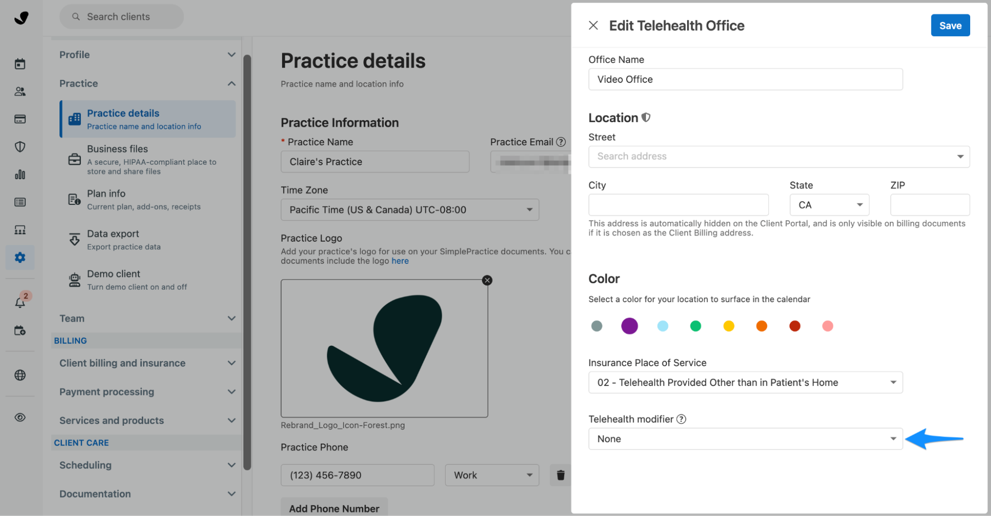 telehealthmodifier.simplepractice.insurance.png