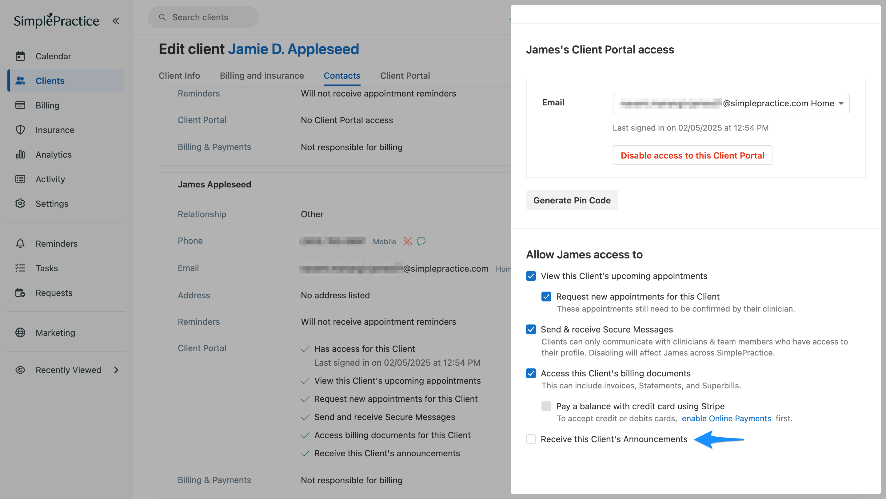 contactaccess.simplepractice.clientannouncements.png