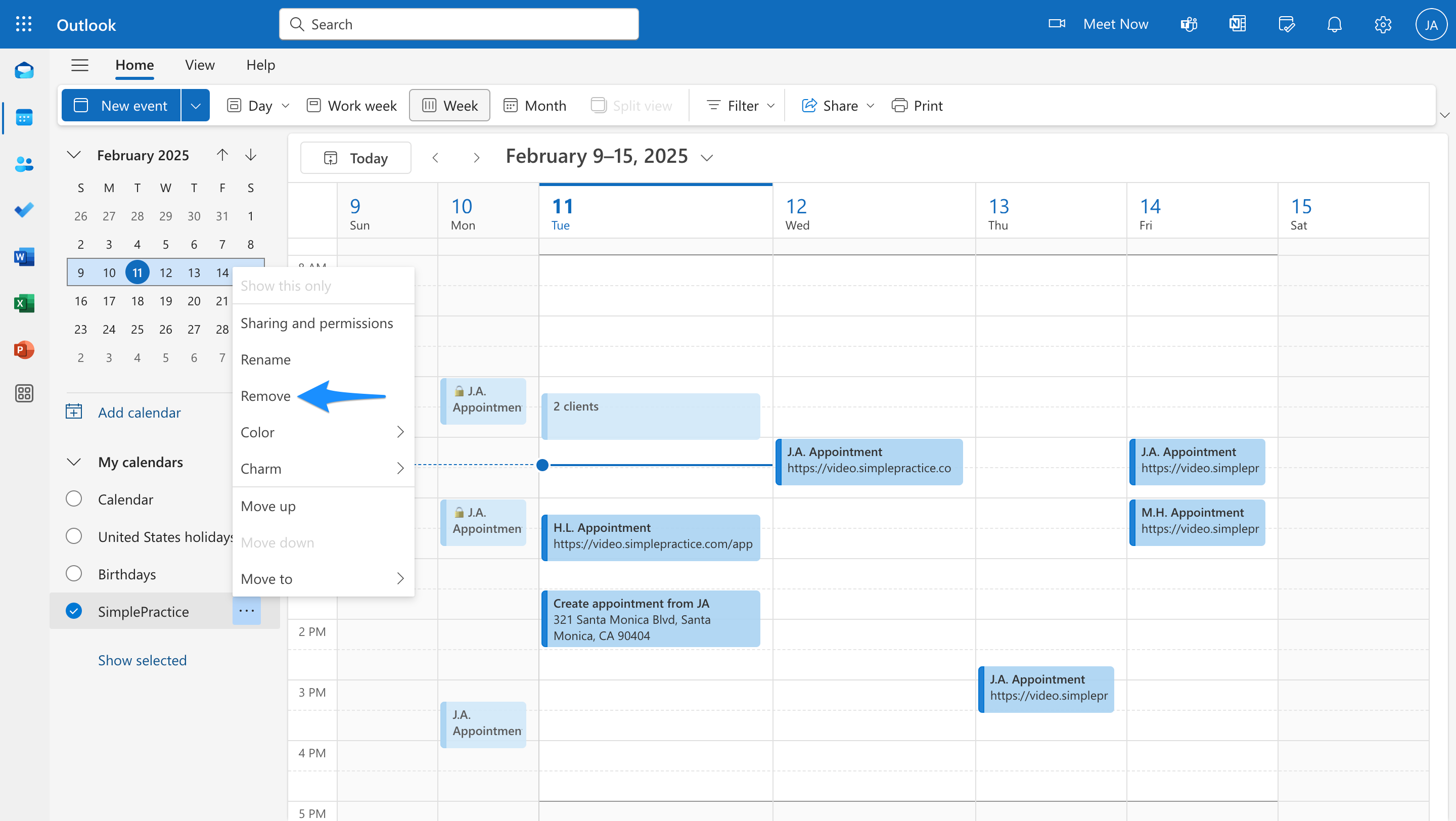 removeoutlookcal.simplepractice.outlookcal.png