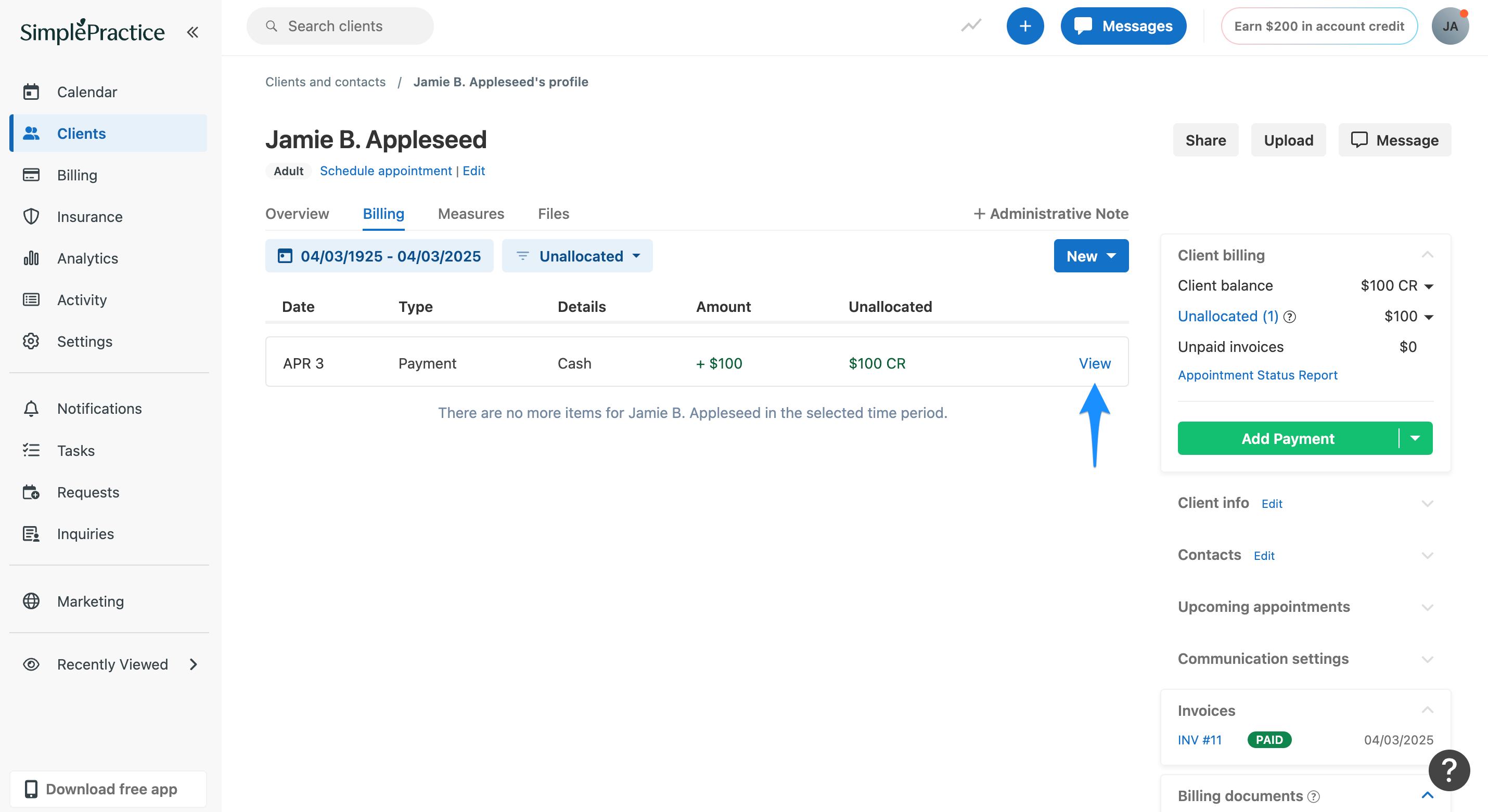 viewunallocated.simplepractice.billing.png