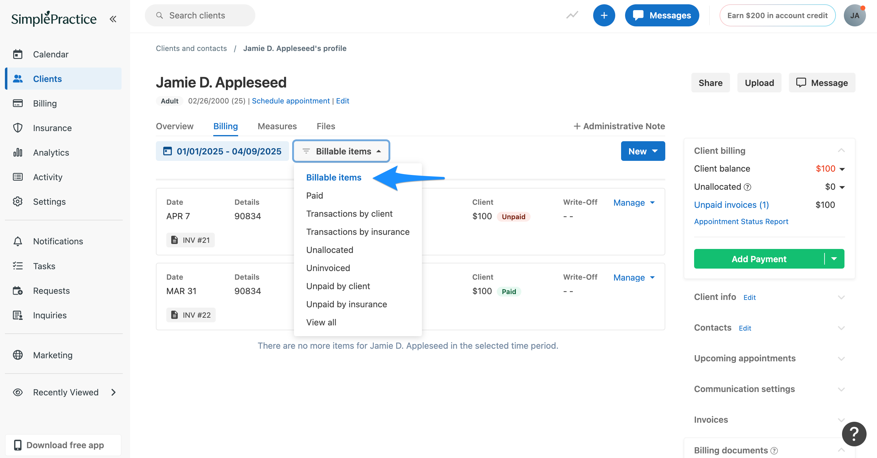 billableitemsdropdown.simplepractice.billing.png