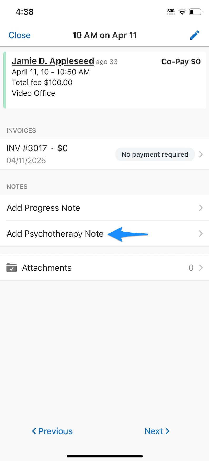 addpsychotherapynote.legacymobileapp.appointmentdetails.png