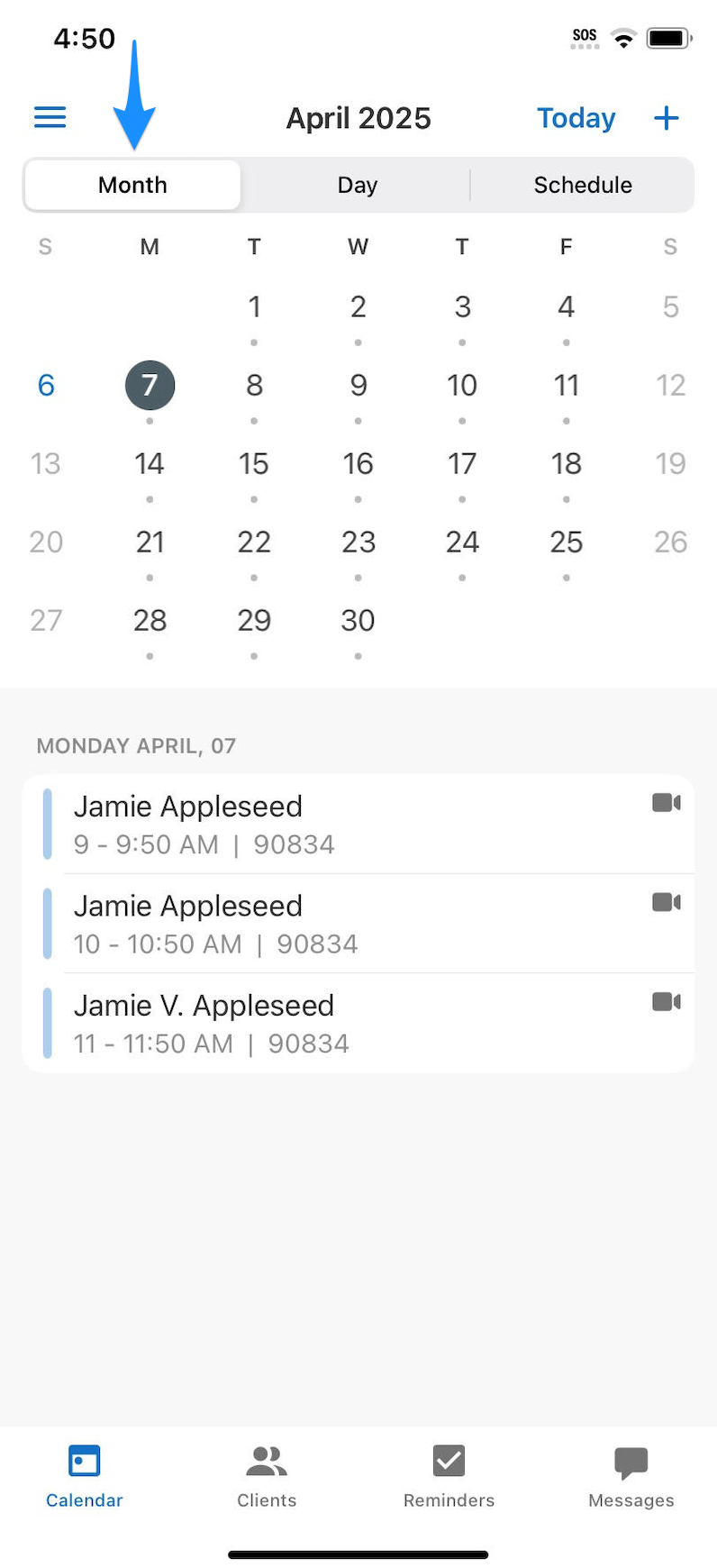 monthview.legacysimplepracticemobileapp.calendar.png