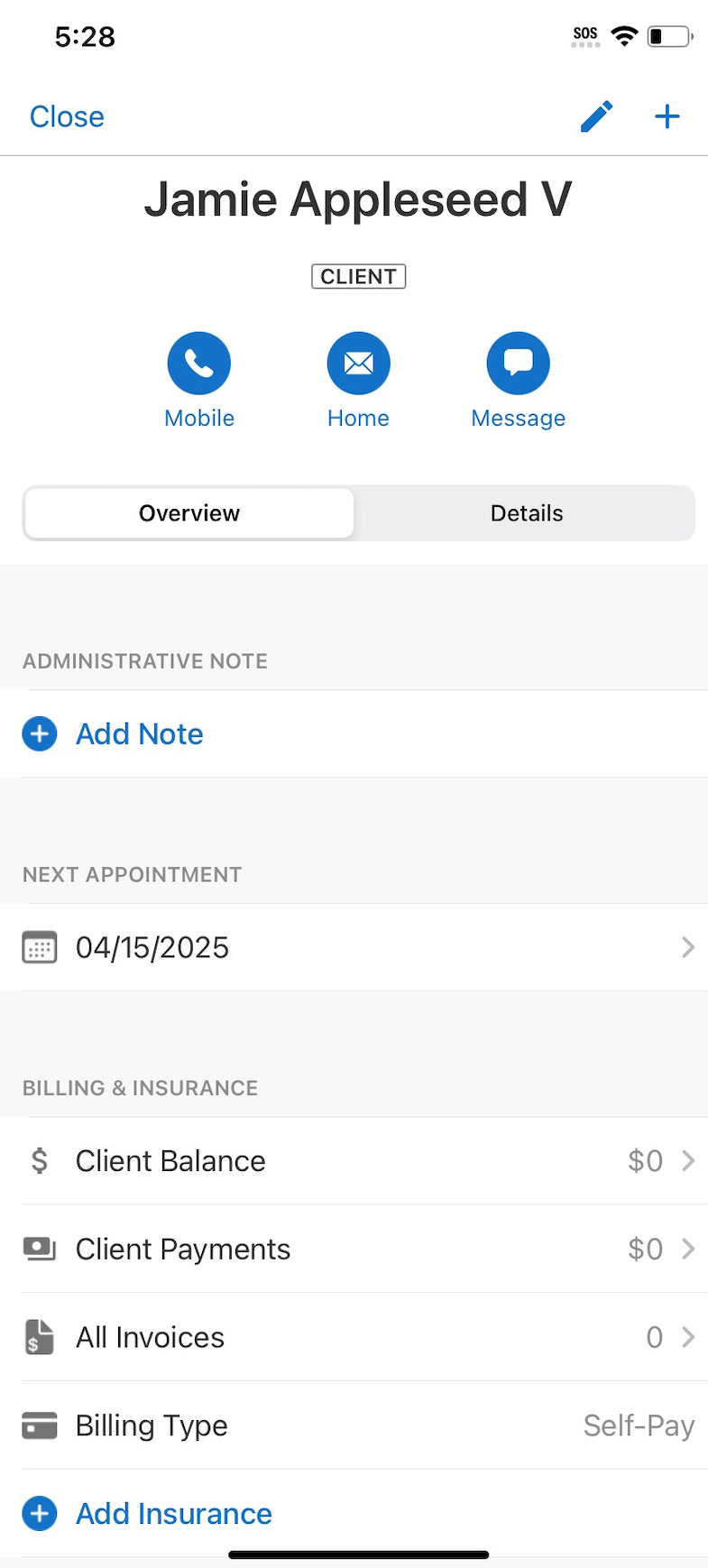 clientoverviewpage.legacysimplepracticemobileapp.clientoverview.png