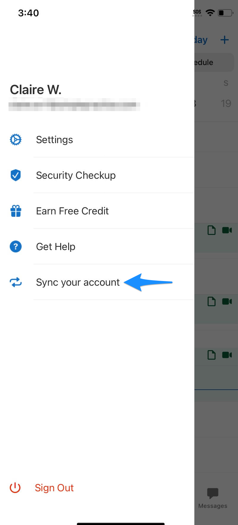 syncyouraccount.legacysimplepracticemobileapp.settings.png