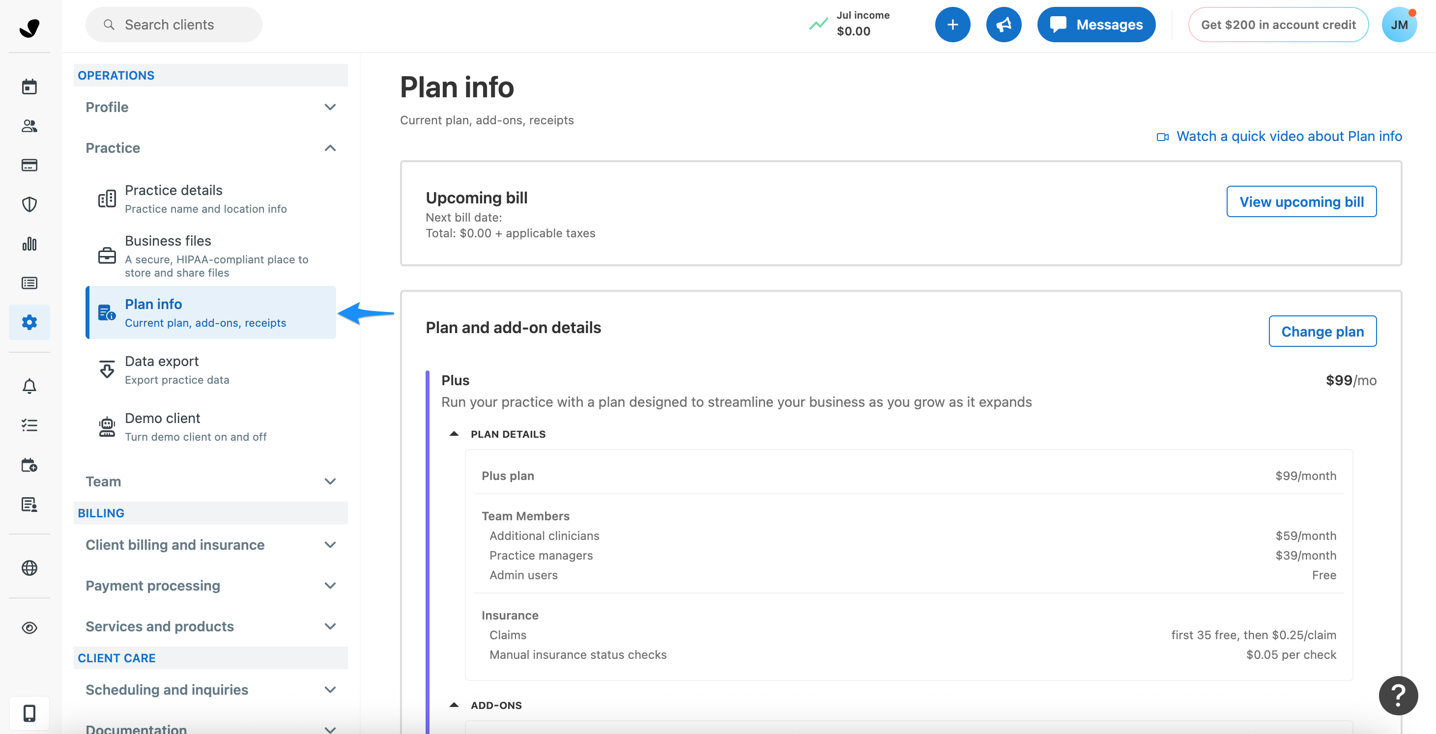 Navigating Your Operations Settings Simplepractice Support