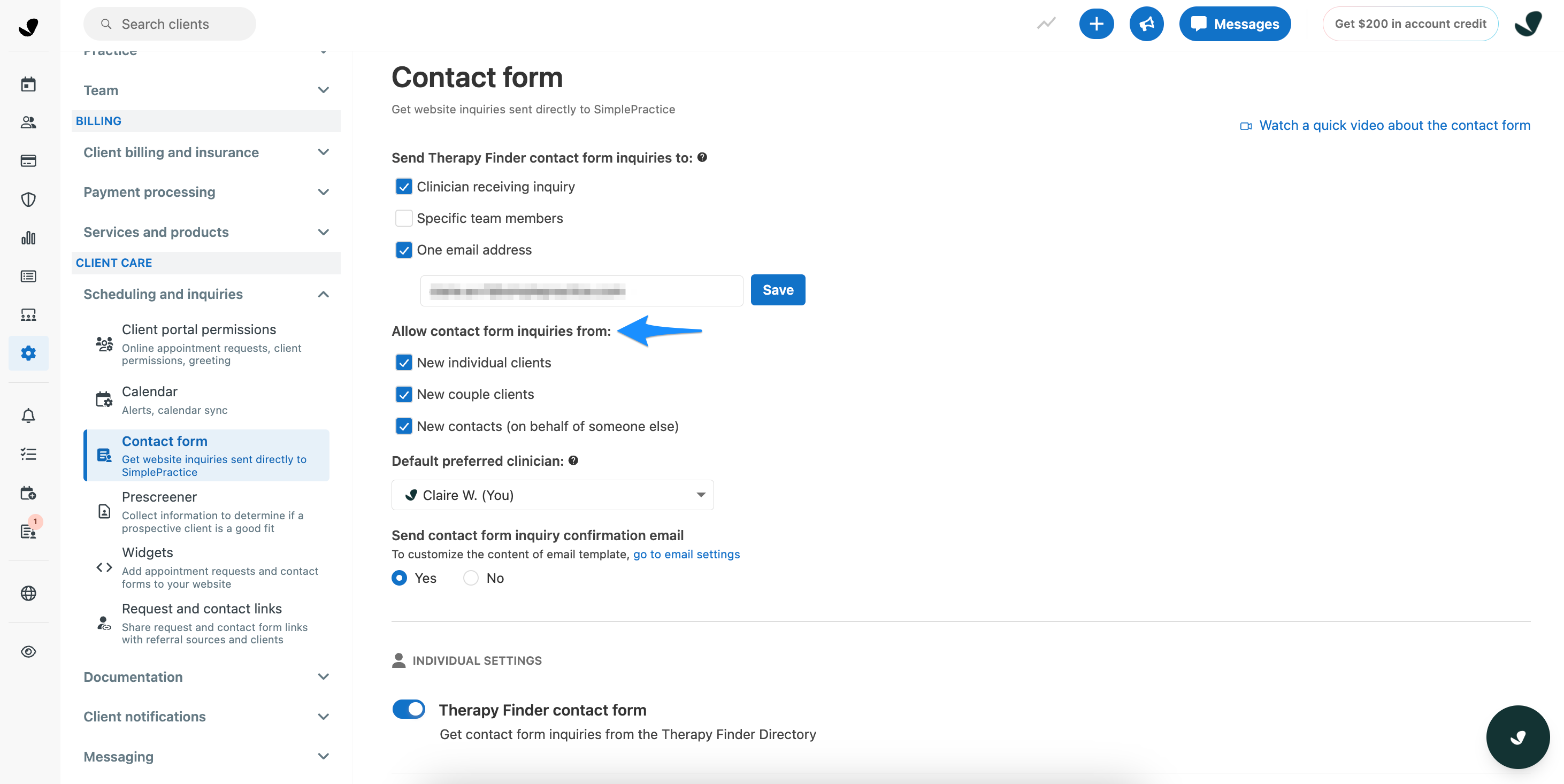 allowCFinquiriesfrom.simplepractice.contactform.png