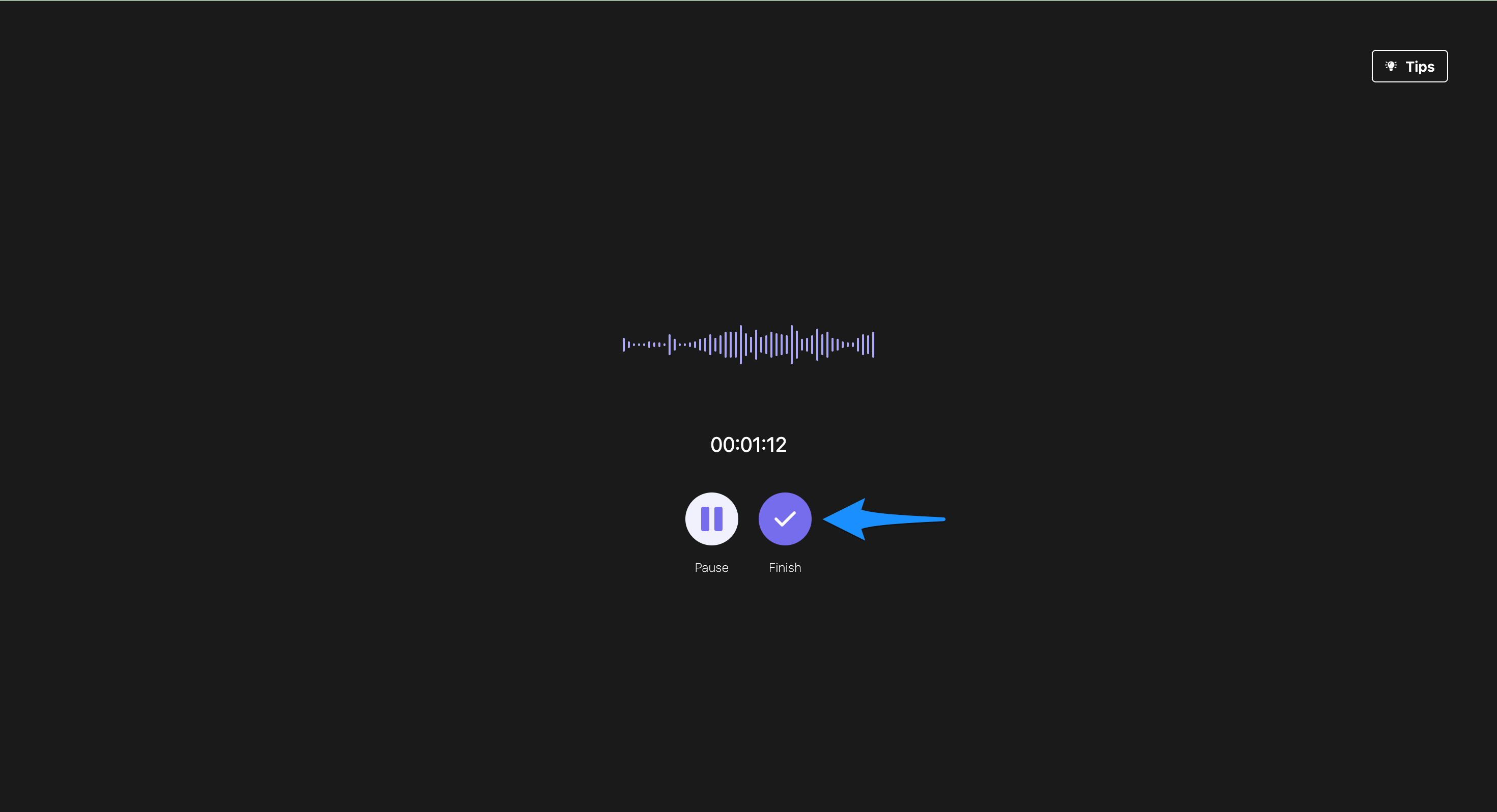 finishrecording.simplepractice.dictation.png