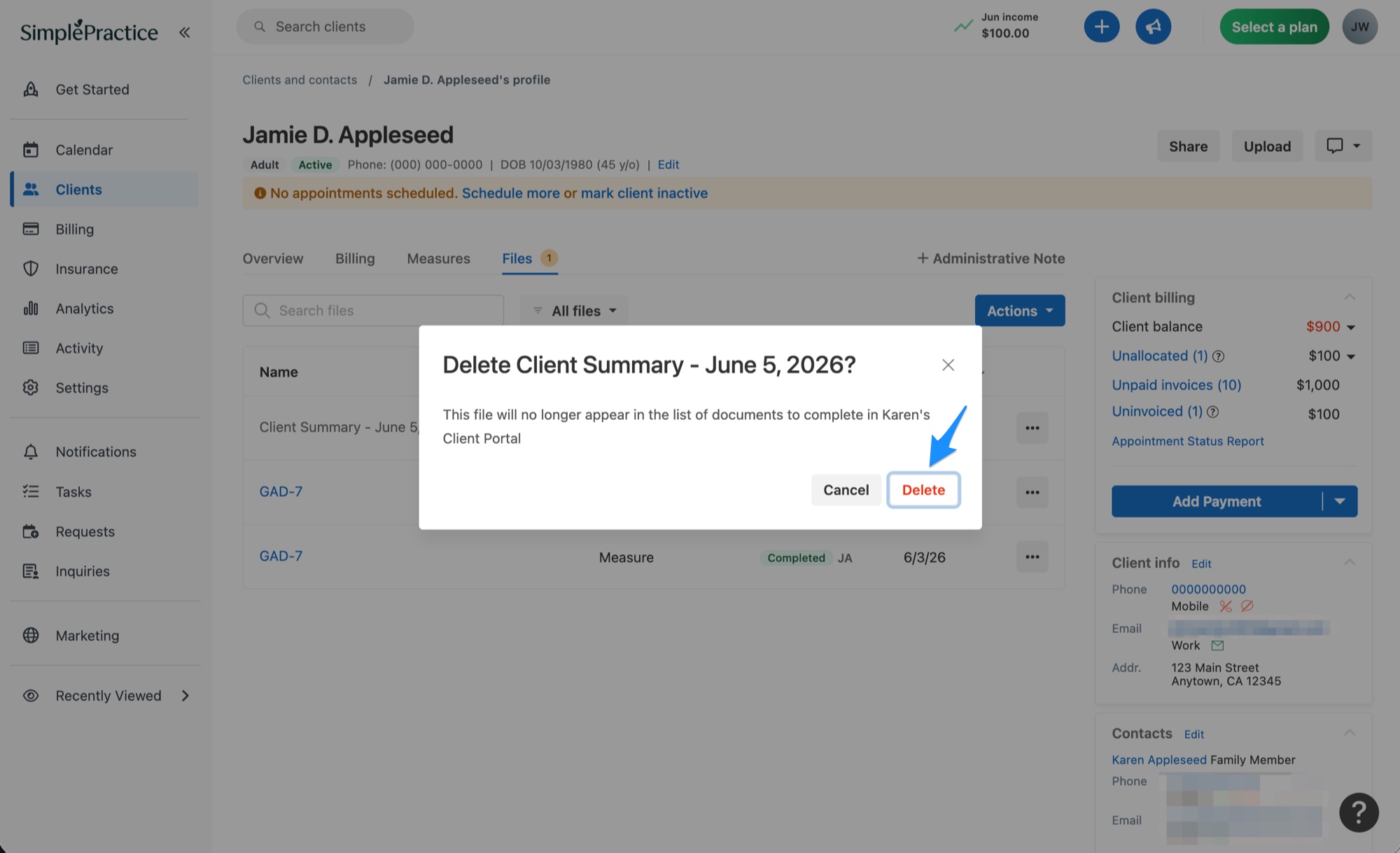 deletesummary.simplepractice.summary2