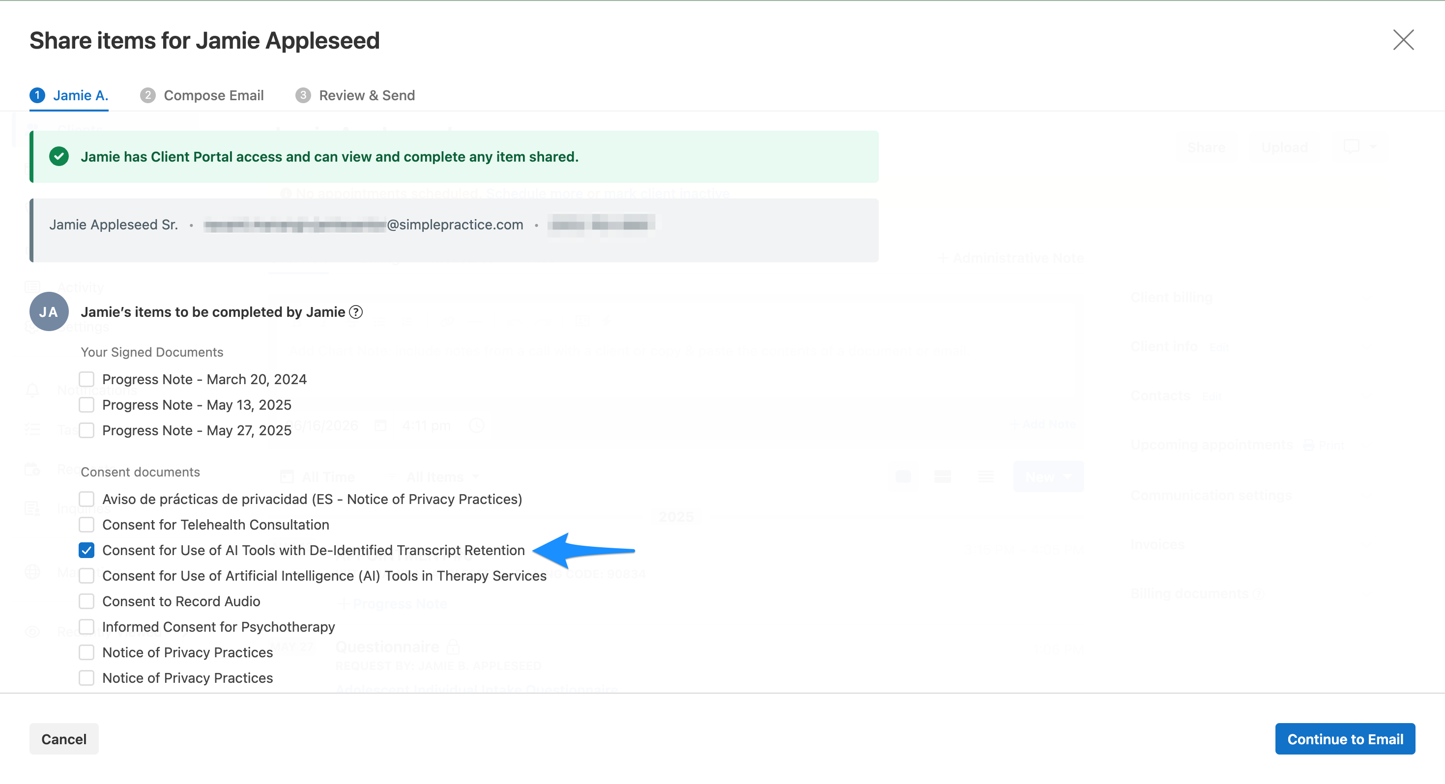 selectingform.simplepractice.aiconsent.png