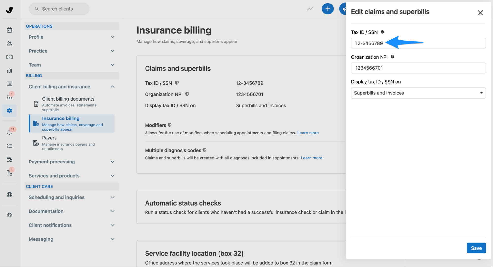taxID:ssn.simplepractice.insurance.png