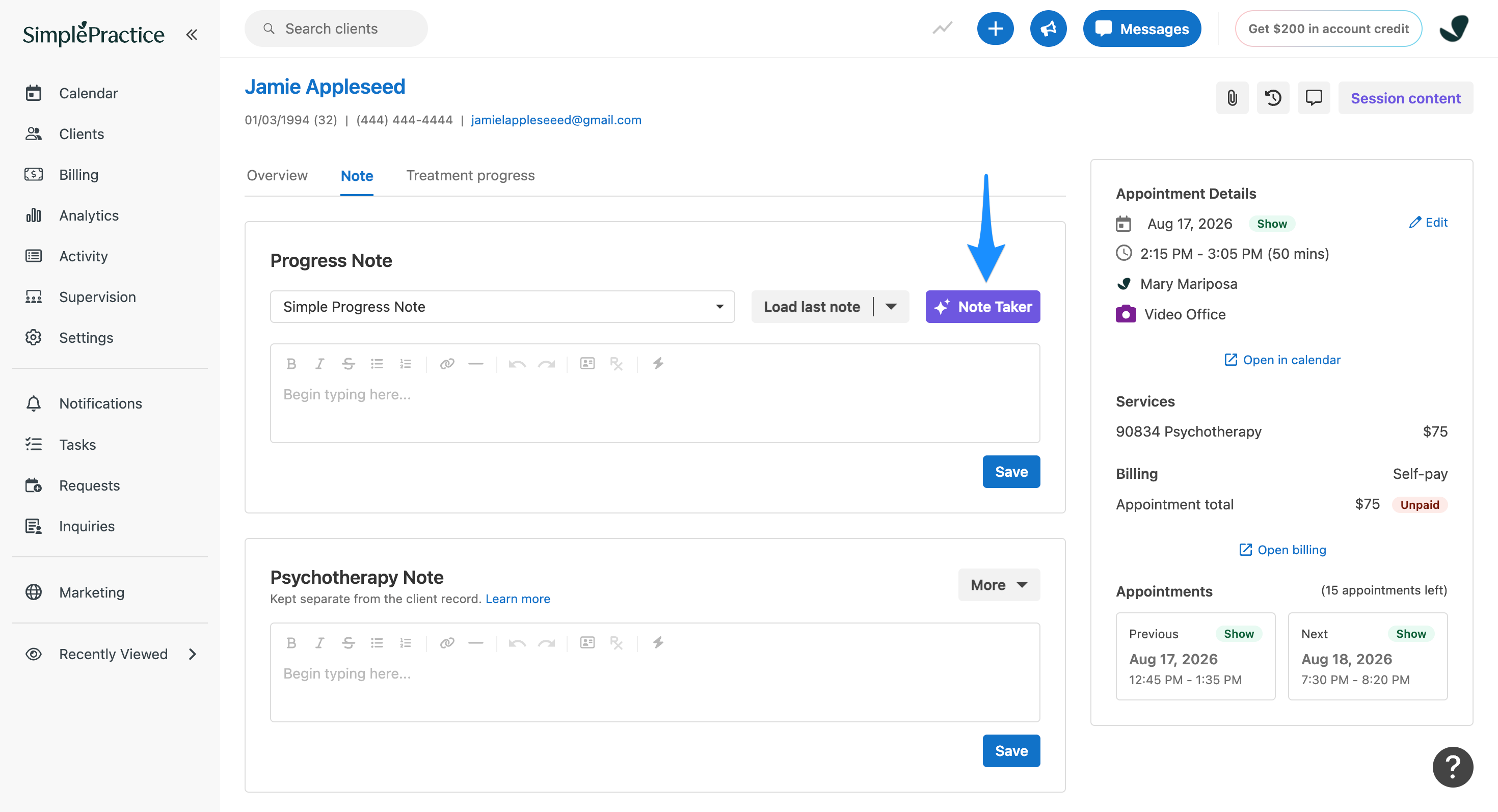 notetakerbutton.simplepractice.usercontrols.png