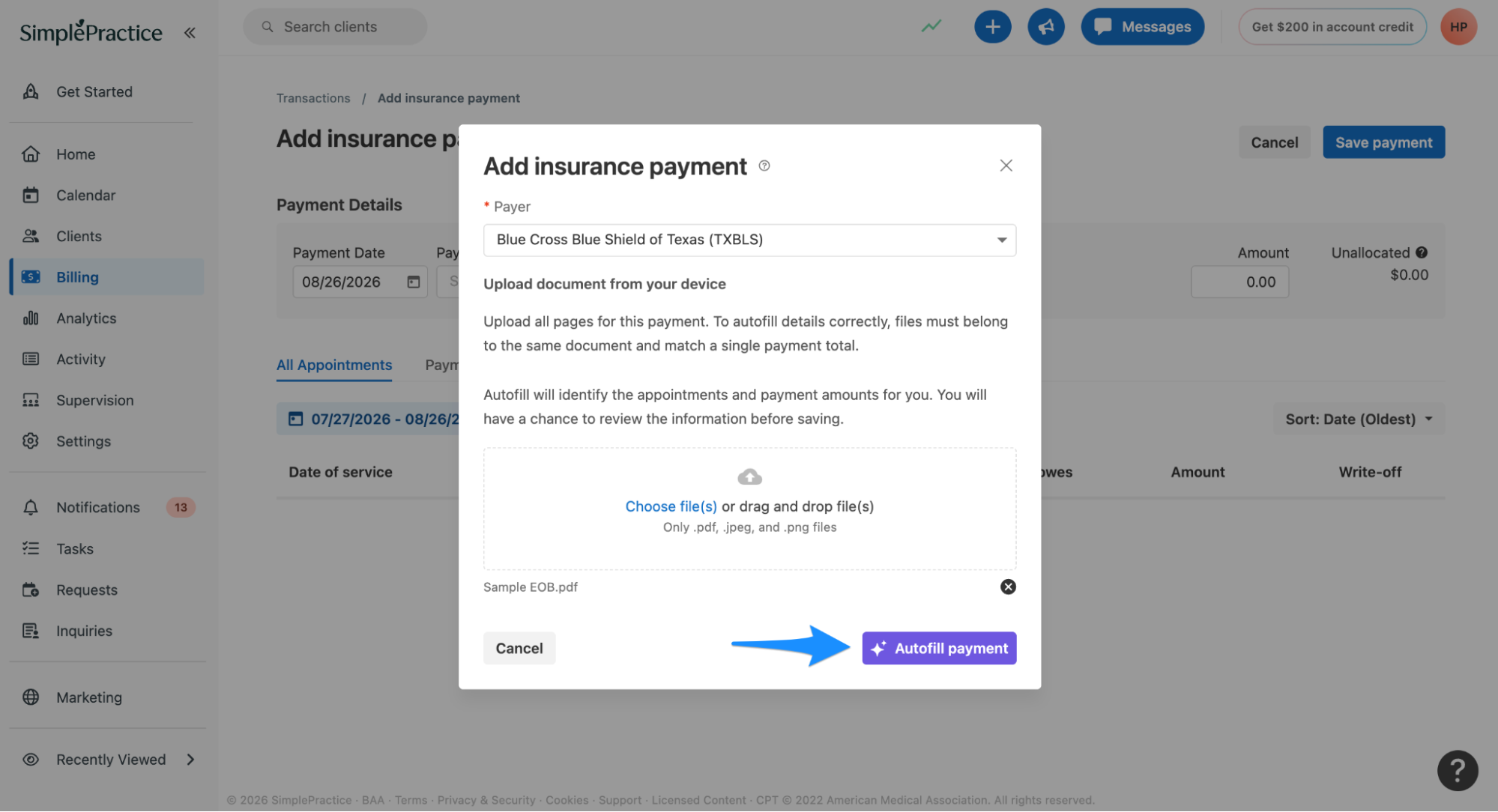 autofillpayment.simplepractice.insurance.png