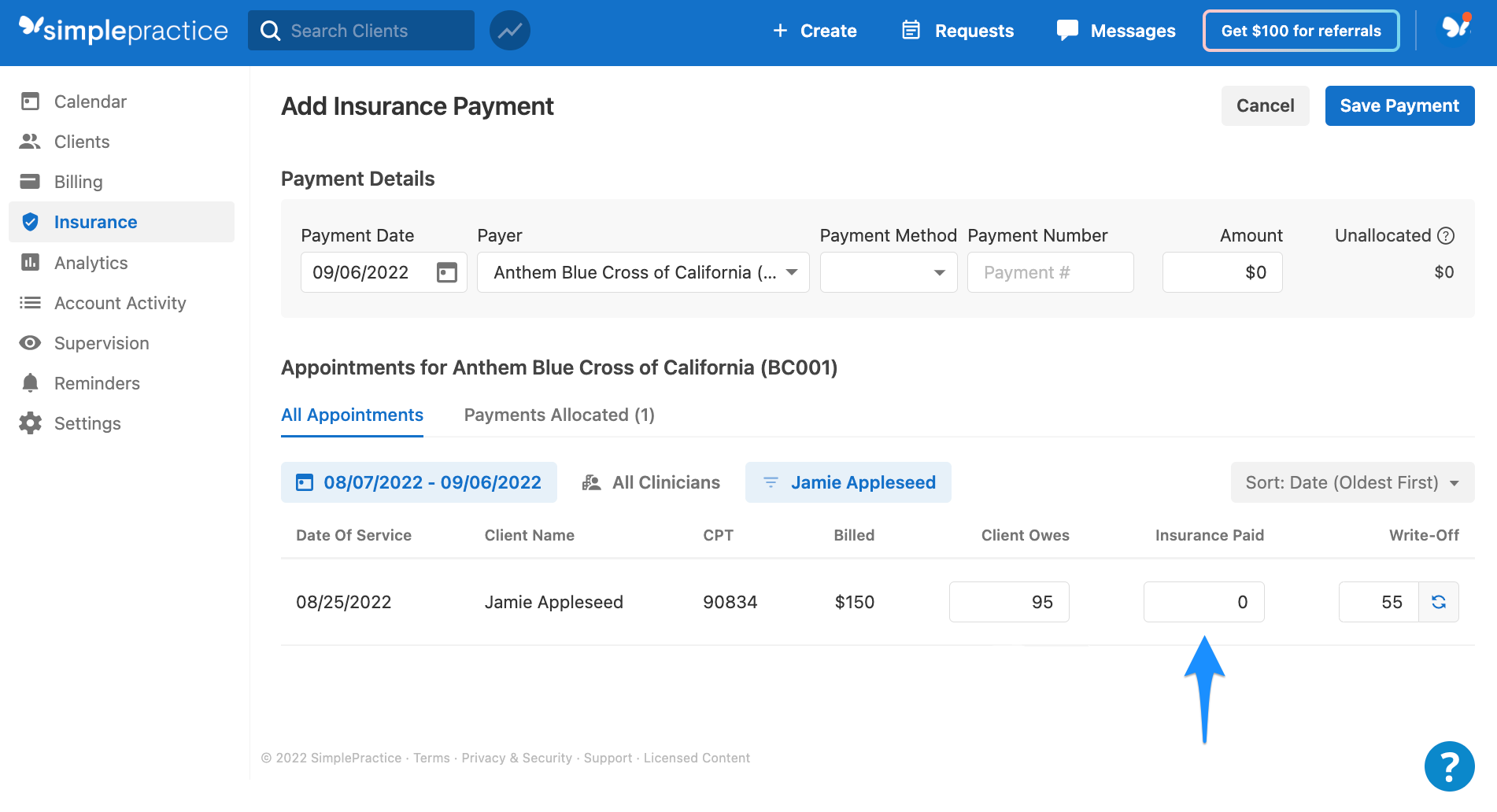 insurancepaid.simplepractice.insurancepayment.png